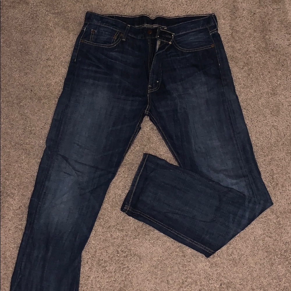 Levi 513 denim jean. W:38 L:32